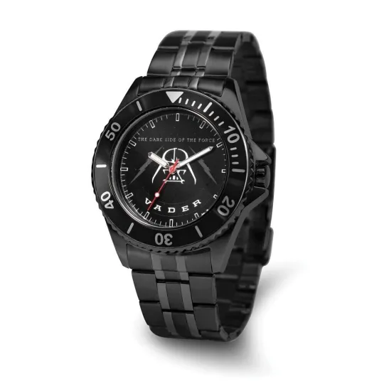 Discover Star Wars Darth Vader Men's Honor Black Stainless Steel Watch
