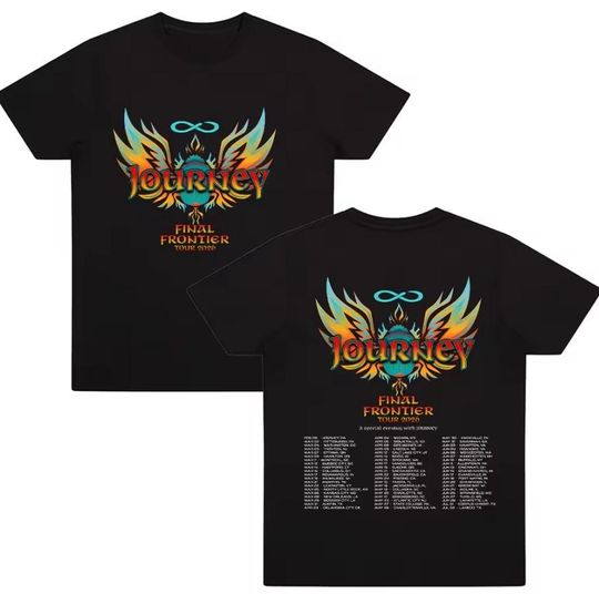 Discover Final Frontier Tour 2026 Shirts Journey Band shirt