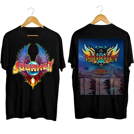 Discover Journey Band Final Frontier 2026 Tour T-shirt, Journey Rock Band Concert T-Shirt