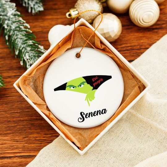 Discover Personalized Christmas funny character Ornaments,funny character Zipper Design,Funny funny character Gifts,Xmas Ornament Holiday Gifts,Christmas Tree Ornament