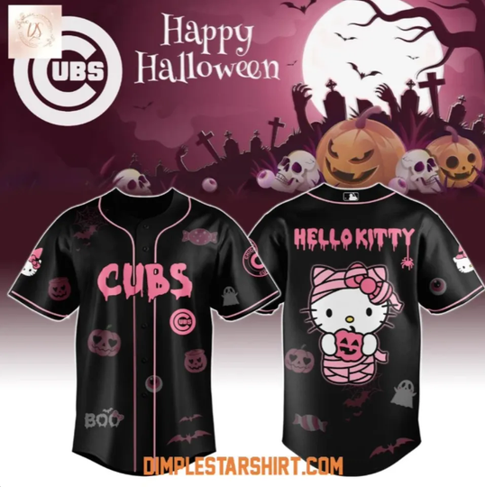 Discover Cubs Cosplay Hallloween Baseball Jersey Reprint