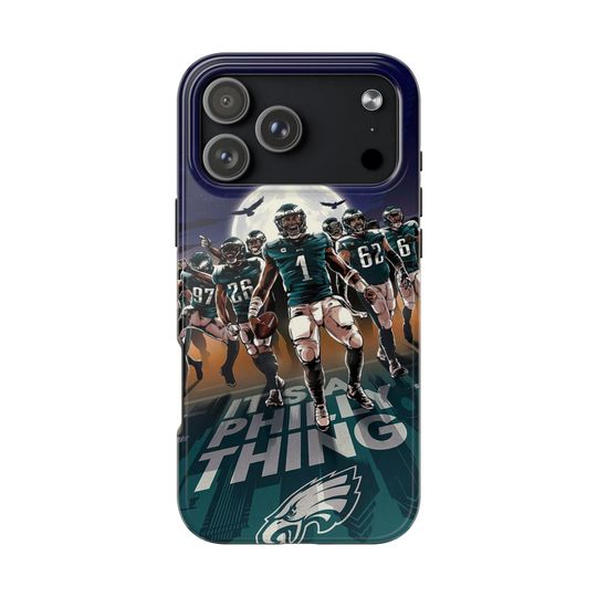 Discover Philadelphia Eagles iPhone Case   It's a Philly Thing Phone Cover  Tough Protective Case Aesthetic Sports Design