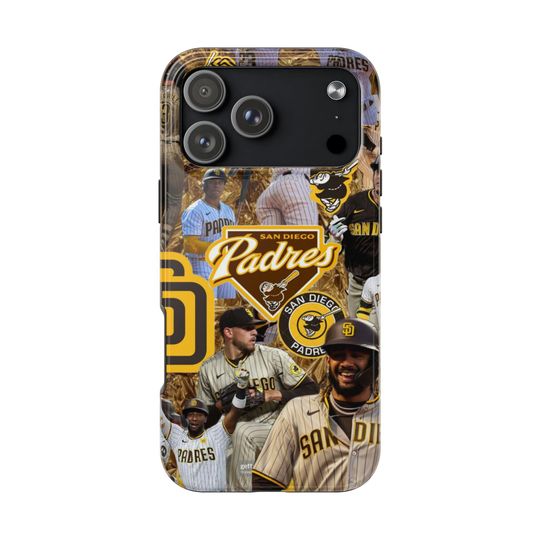 Discover San Diego Padres iPhone Case | Retro Baseball Collage Phone Cover