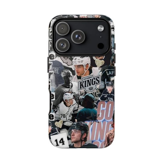 Discover Los Angeles Kings Collage iPhone Case | Protective Hockey Fan Gift