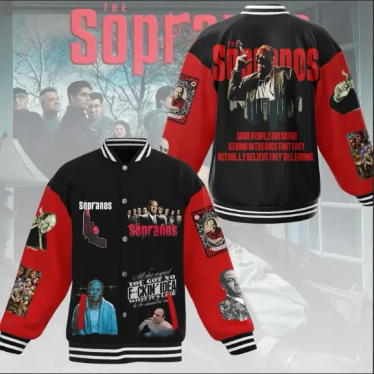 Discover Tony Soprano Baseball Jacket, The Sopranos Jacket Gift For Christmas