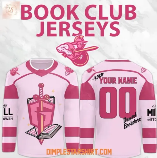 Discover Personalized Atlanta Gladiator Book Club 2025 Hockey Jersey