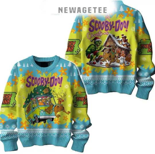 Discover Scooby Doo Adventure 2025 Christmas Ugly Sweater