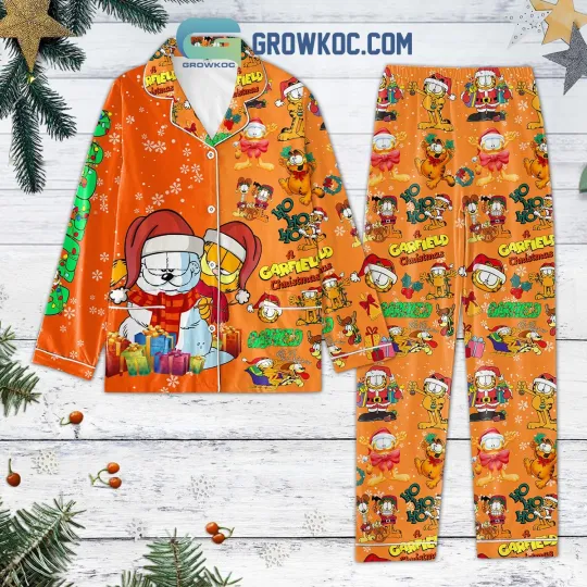 A Garfield Christmas Pajamas Set
