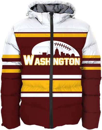 Discover Mens Lightweight Winter Coat, Personalized Name Number Logo Padded Down Jacket