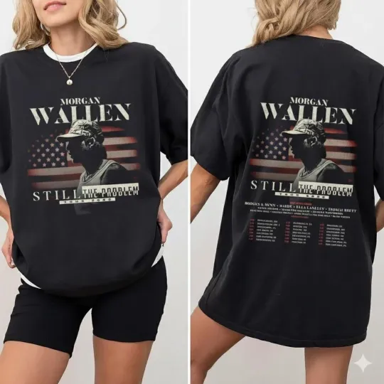 Discover Wallen Western Still the Problem Tour 2026 T-Shirt