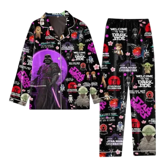 Discover Star Wars Welcome To The Dark Side Pajamas Set