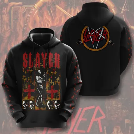 Slayer Seasons In The Abyss 35th Anniversary 3D Hoodie