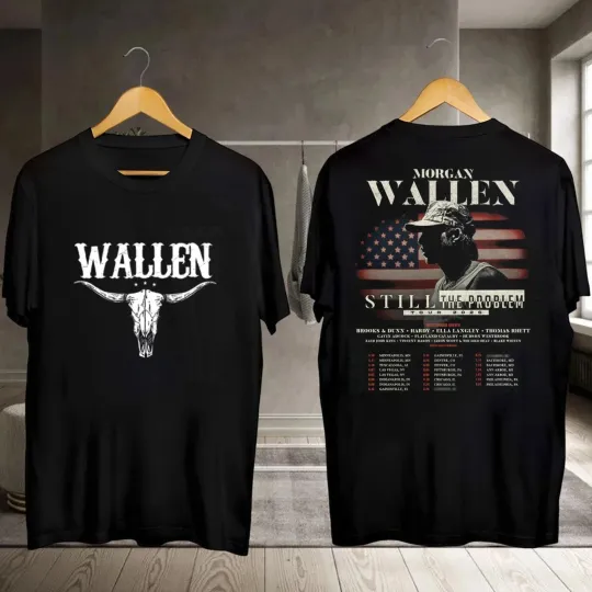 Discover Wallen Western Still The Problem Tour 2026 T-Shirt