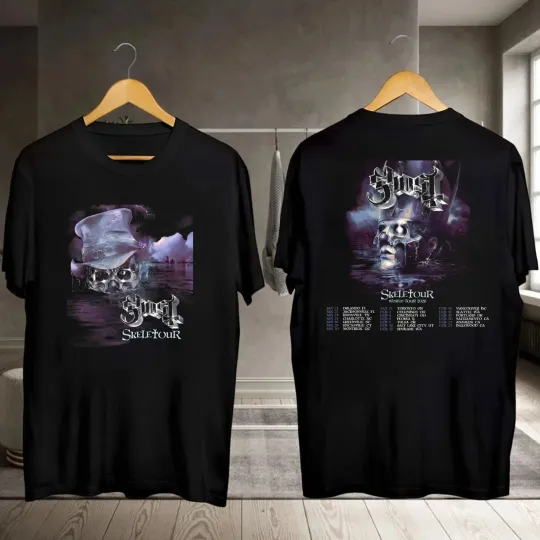 2026 Ghost Skeletour World Tour Shirt, Ghost Band Fan Gift, Ghost Band T-Shirt