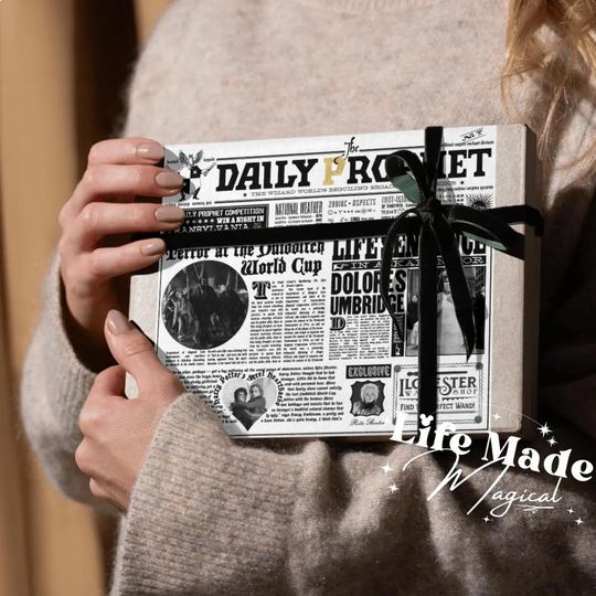 Discover Wizard World Christmas Wrapping Paper: Magical Potter Gifts