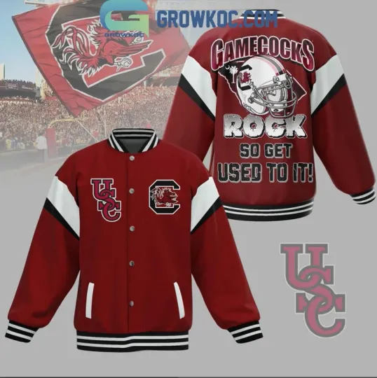 Discover South Caroline Rock So Get Used To It Baseball Jacket Gift For Christmas