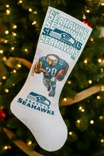 Discover Seattle Seahawks Christmas Stocking