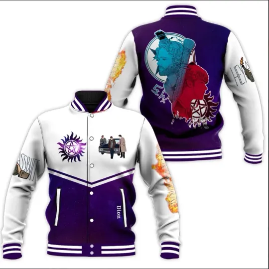 Supernatural Baseball Jacket, Supernatural Jacket Gift For Christmas