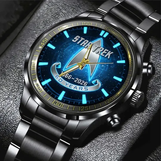 Discover startrek2020 Black Stainless Steel Watch – 1966-2026