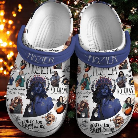 Hozier Christmas Clogs Shoes, Hozier Merch Christmas Vintage Shoes, You Too Sweet Christmas Slipper Unisex , Elegant Gift