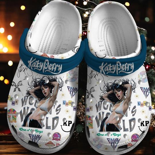 Discover Womens World Clogs Shoes, Katy Perry Merch Christmas Vintage Shoes, One Of The Boy Christmas Slipper Unisex