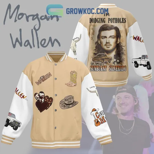 Wallen Western Dodging Potholes Baseball Jacket Gift For Christmas
