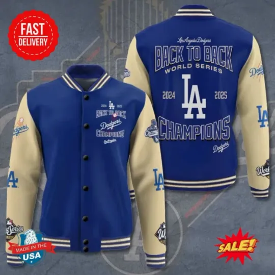 Discover Dodger Baseball Jacket Reprint 2025 Gift For Christmas