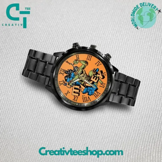 Discover Teenage Mutant Ninja Turtles Mikey Stainless Steel Watch