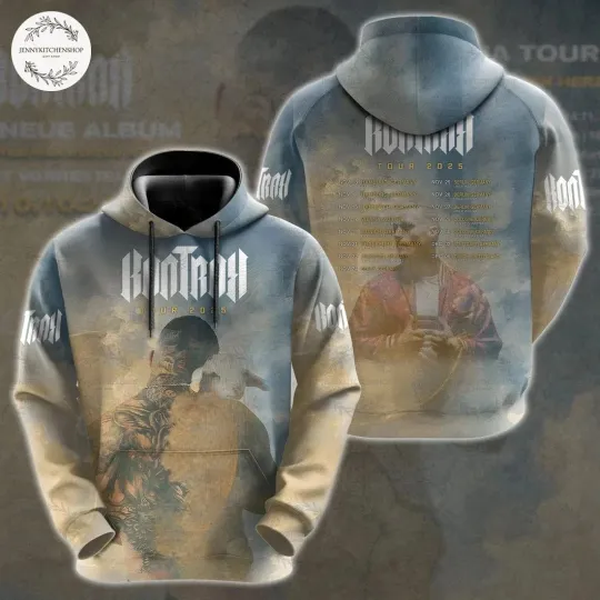 Discover Kontra K Tour 2025 Limited 3D Hoodie