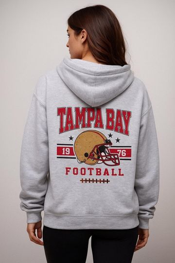 Tampa Vintage Football Jacket, Unisex Retro Zip Up, Classic Athletic Style Outerwear