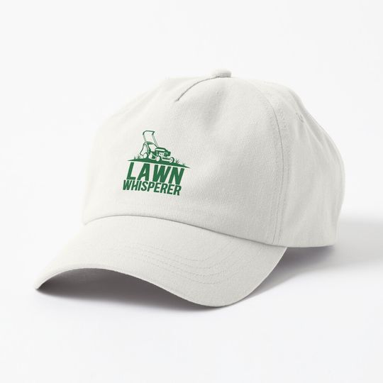 Discover Lawn Whisperer Funny Lawn Mowing Cap