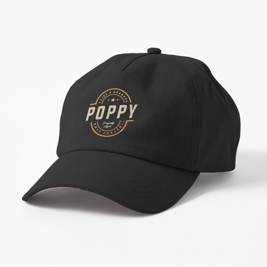 Discover Poppy Like a Grandpa Only Cooler Funny Cap