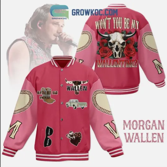 Wallen Western Valentine Wallentine Baseball Jacket Gift For Christmas