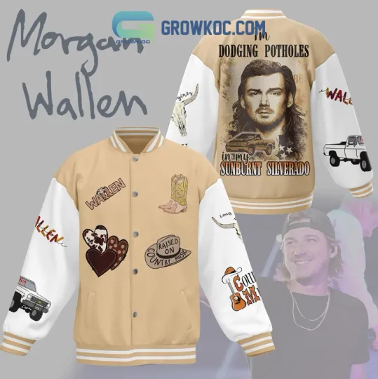 Wallen Western Dodging Potholes Baseball Jacket Gift For Christmas
