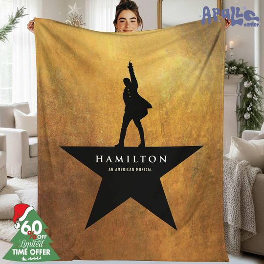 Discover Alexander Hamilton Throw Blanket, Hamilton Lovers Fleece Blanket, Hamilton Musical Blanket Fan, Christmas Gifts Throw Blanket For Couch Sofa