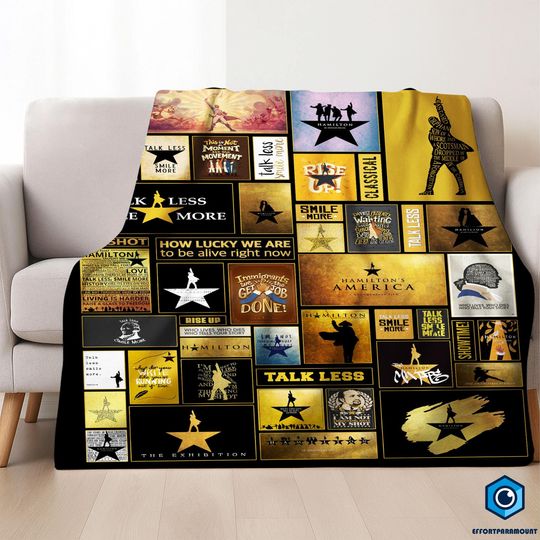 Discover Alexander Hamilton Fleece Blanket, Hamilton Throw Blanket, Hamilton Musical Blanket, Hamilton Fan Gifts, Christmas Gifts, Christmas Blanket