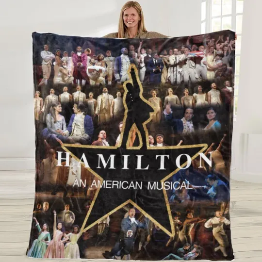 Discover Blanket Gifts For Musical Hamilton Girls Men Boys Women Him Throw 50"x60"