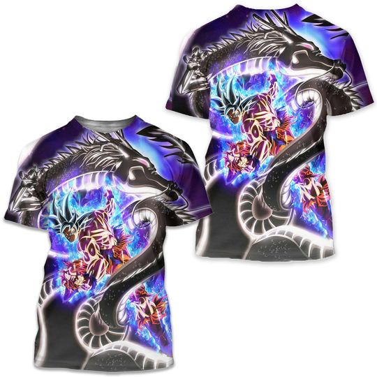 Dragonball Z Cosplay Anime Manga T-Shirt Tee Undershirt