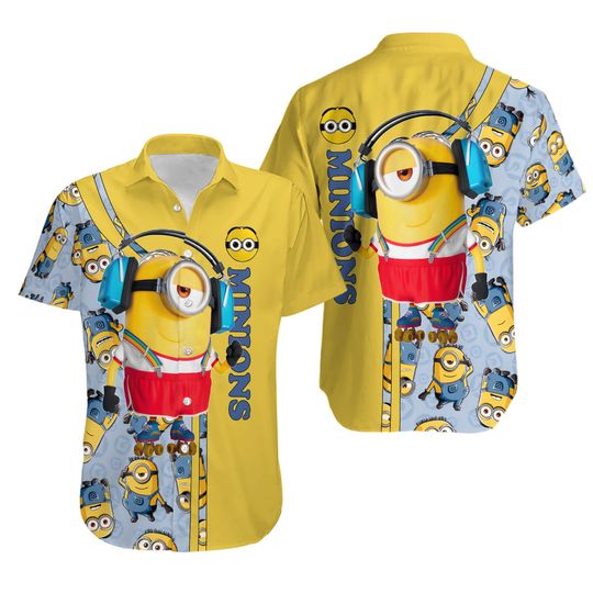Minion Despicable Me Hawaiian Shirt For Men And Women Tropical Summer Gift