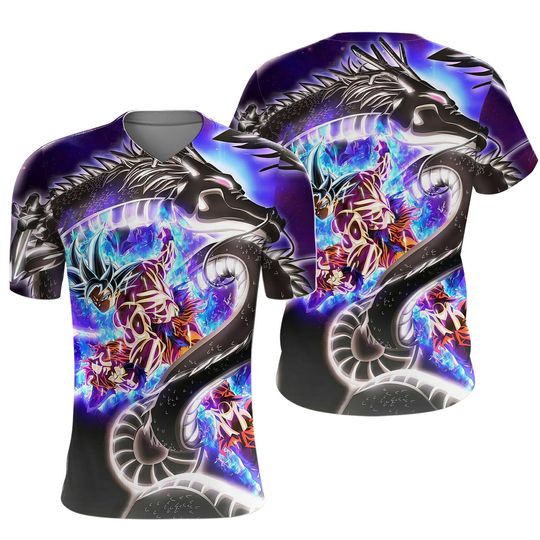 Dragonball Z Cosplay Anime Manga T-Shirt Tee Undershirt