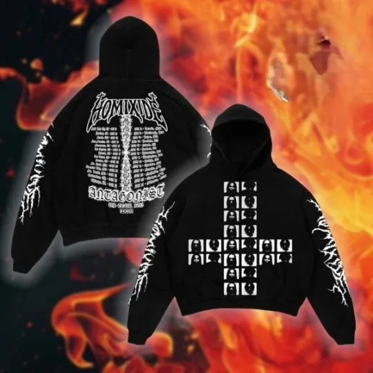 Discover Homixide Gang HXG Beeno & Meechie Tour 3D All Over Print Hoodie