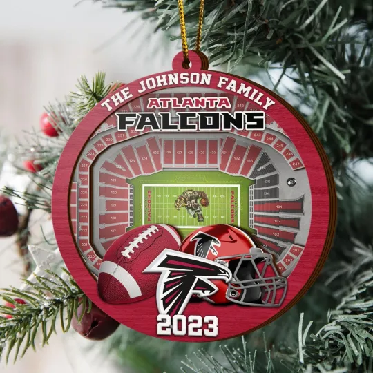 Discover Personalized Atlanta Team Falconss Sport Stadium Ornament Gift For Fans