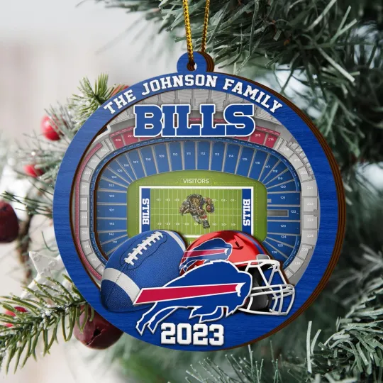 Personalized Buffalo Team Billss Sport Stadium Ornament Gift For Fans