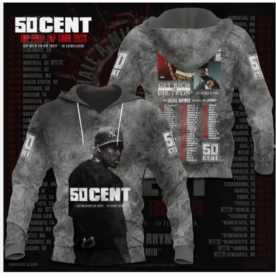 Discover Best Price 50 Cent 3D Hoodie New Cool Hoodie 3D 2025