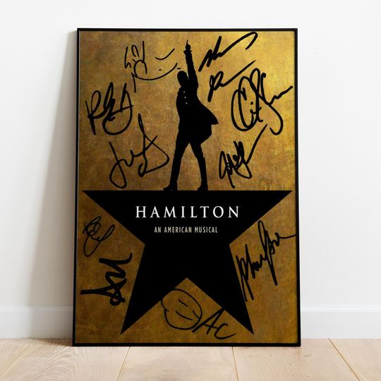 Discover Hamilton An American Musical Poster, Movie Print, Wall Art, Gift for Film Fans