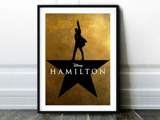 Discover Hamilton Musical Print Poster