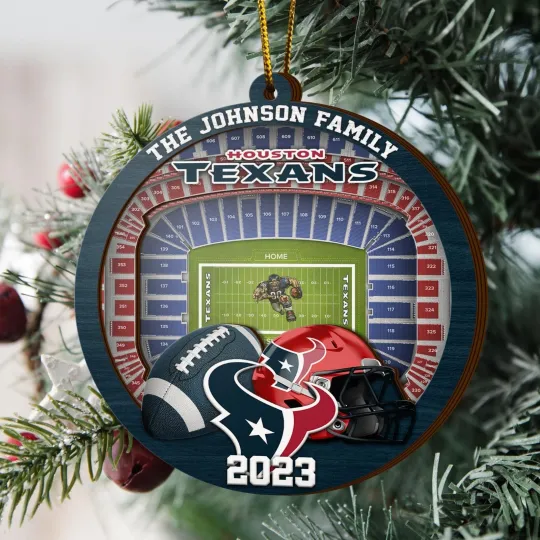 Discover Personalized Houston Team Texanss Sport Stadium Ornament Gift For Fans