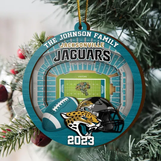 Discover Personalized Jacksonville Team Jaguarss Sport Stadium Ornament Gift For Fans