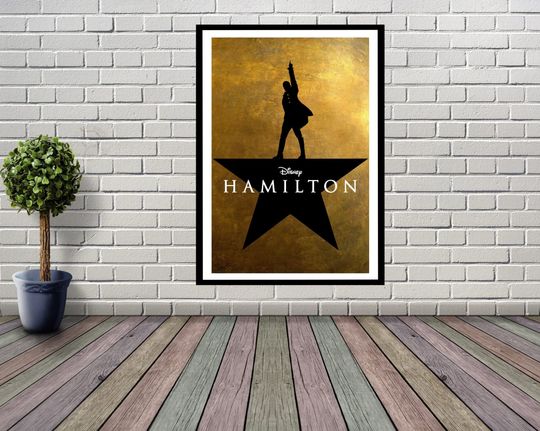 Discover Hamilton Musical Theatre Art Poster Print,Hamilton Musical Theatre Canvas Wall Art,Musical Theatre Print Art Wall Decor,Gift for Her Him
