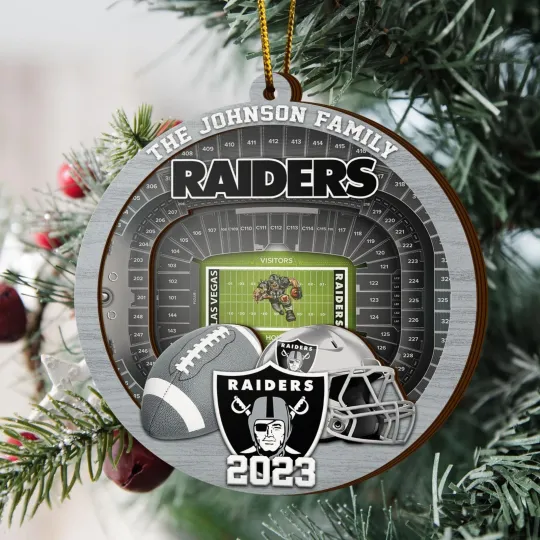 Discover Personalized Las Vegas Team Raiderss Sport Stadium Ornament Gift For Fans